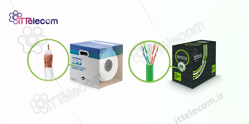 تفاوت کابل کواکسیال و زوج سیم