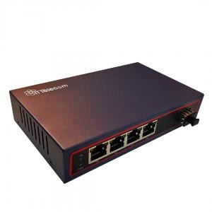 سوئیچ PoE با 4 پورت شبکه 1 پورت ماژول SFP